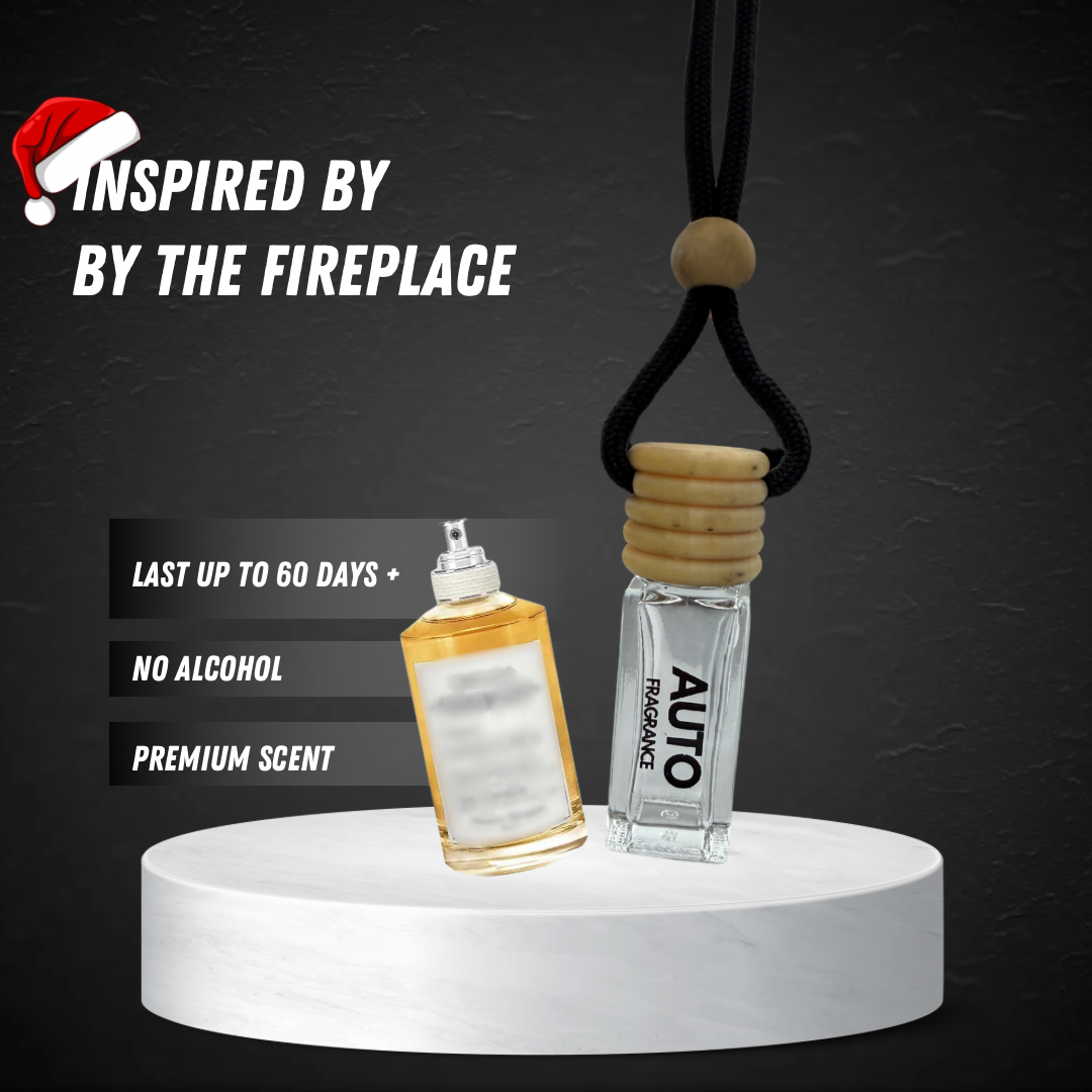 Shop Fireplace Car Air Freshener | Cozy, Warm Scent
