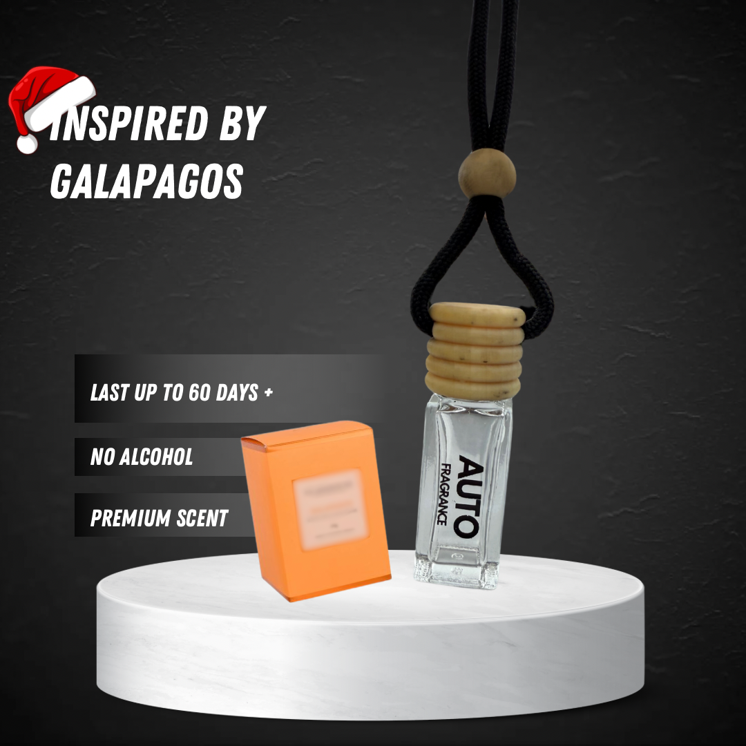 Kaffir Lime & Cocoa Butter Car Freshener | Galapagos Inspired Scent