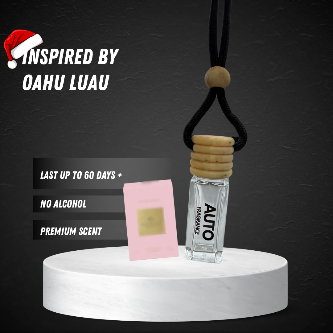 Milk & Honey Oahu Car Air Freshener | Sweet Aroma