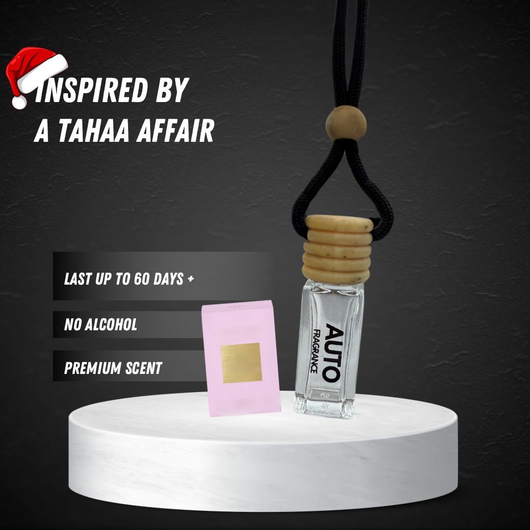 Vanilla Caramel Car Freshener | Sweet & Warm Aroma