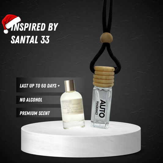 Le Labo Santal 33 Inspired Car Air Freshener | Iconic Scent