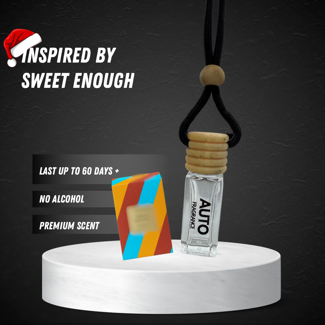 Salted Caramel Car Air Freshener | Sweet & Indulgent Aroma