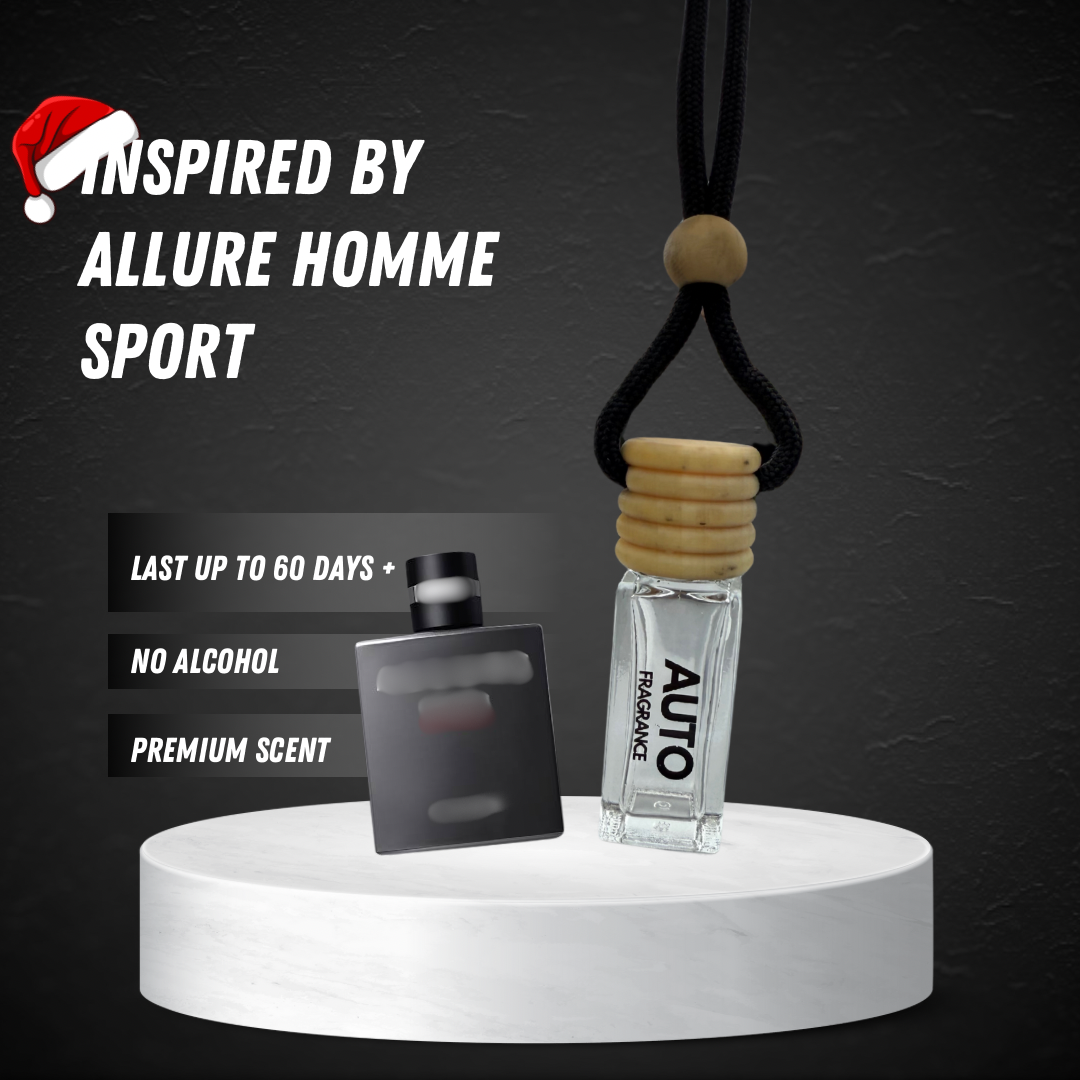 Chanel Allure Homme Sport Car Air Freshener | Energizing Scent