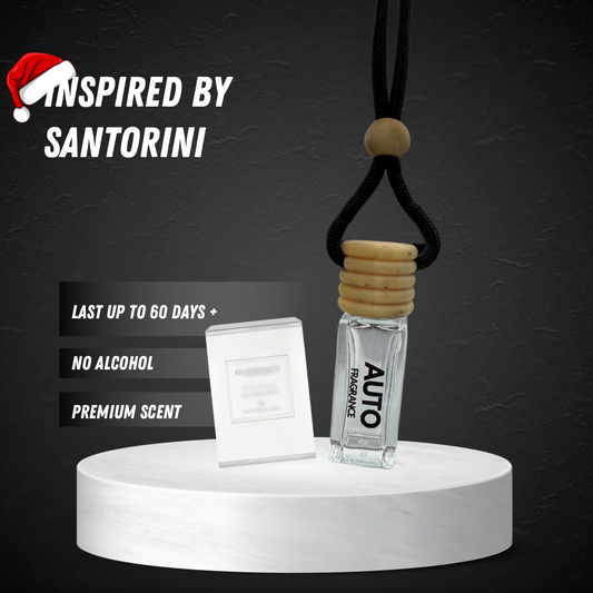 Blue Jasmine & Hedera Car Freshener | Santorini Scent