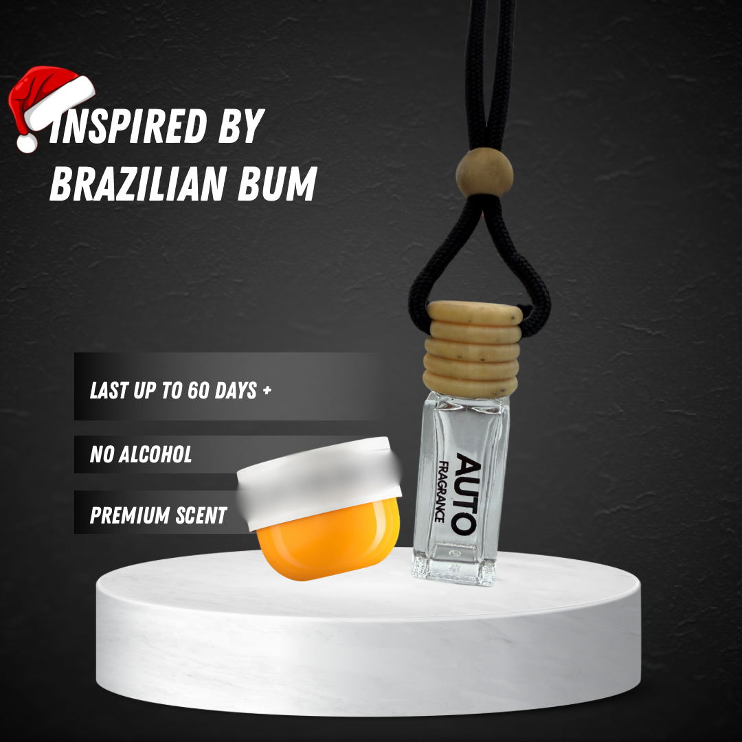 Brazilian Bum Bum Car Air Freshener | Exotic & Sweet Scent