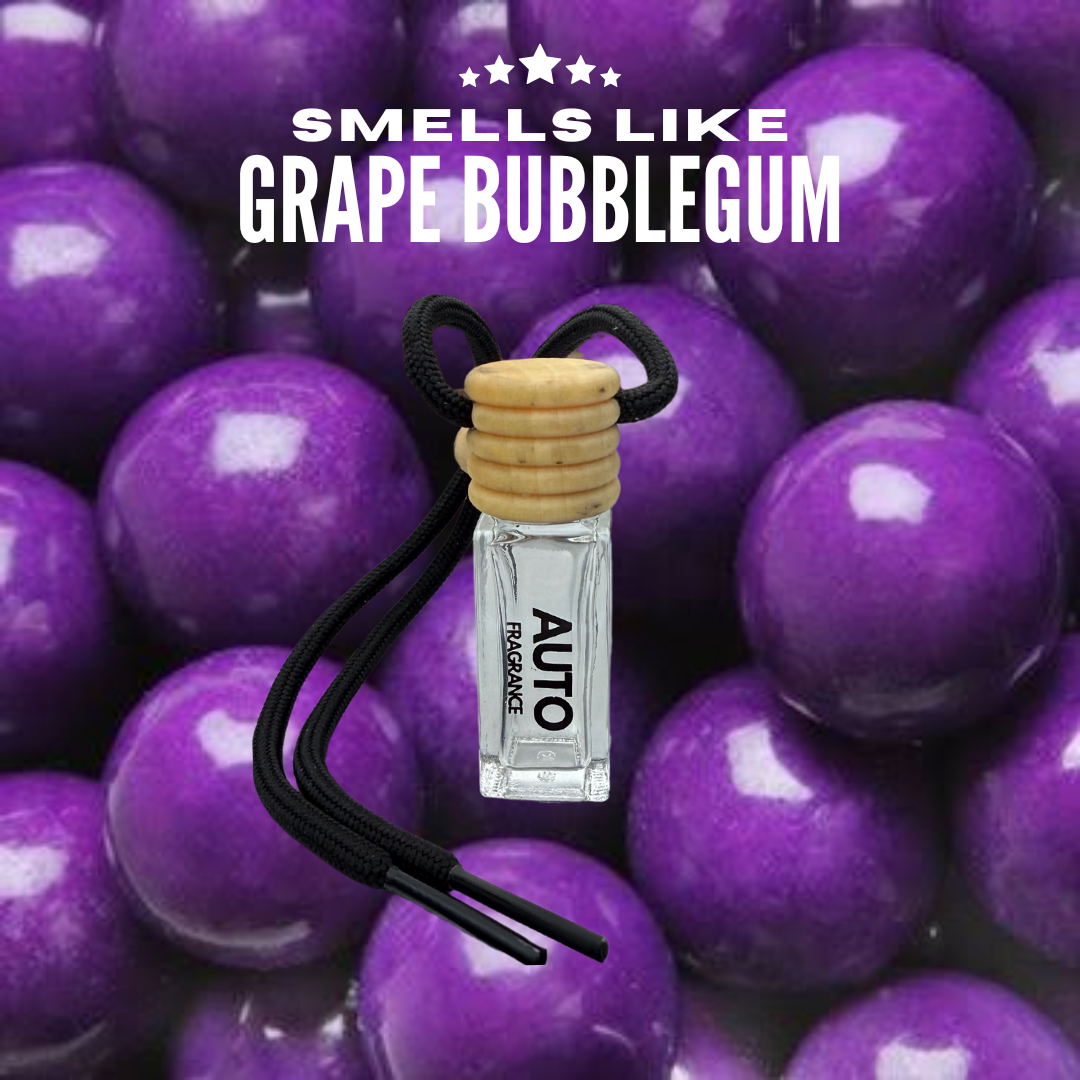 Grape Bubblegum Car Air Freshener – Scent | Auto Fragrance