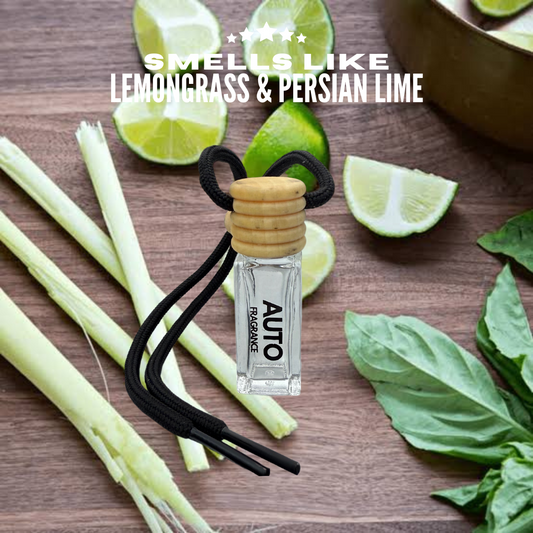 Lemongrass & Persian Lime Car Air Freshener