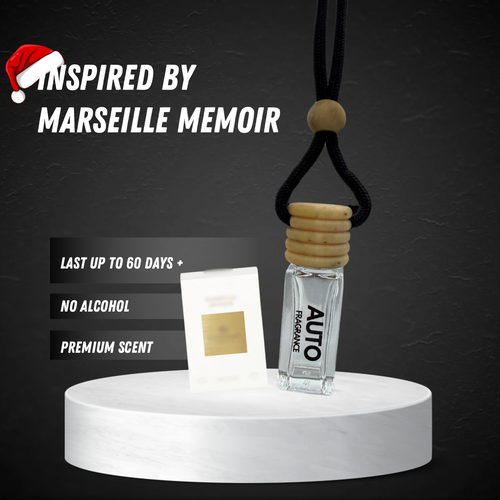 Gardenia Marseille Memoi Car Air Freshener | Floral