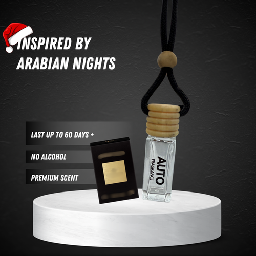 New Car Air Freshener – White Oud Arabian Nights Diffuser
