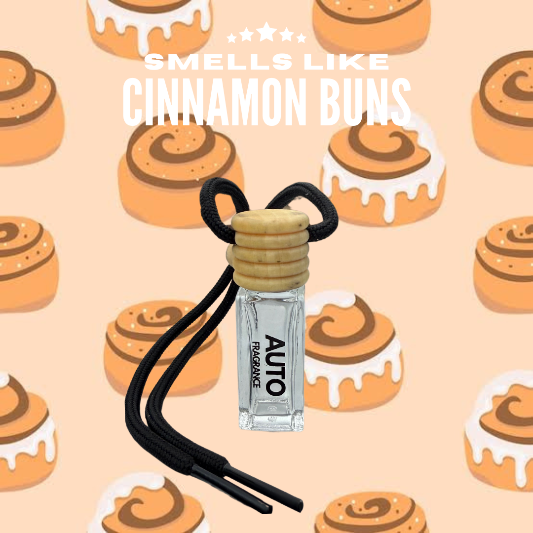 Cinnamon Buns Car Air Freshener