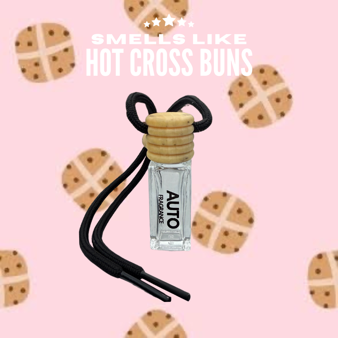 Hot Cross Buns Car Air Freshener
